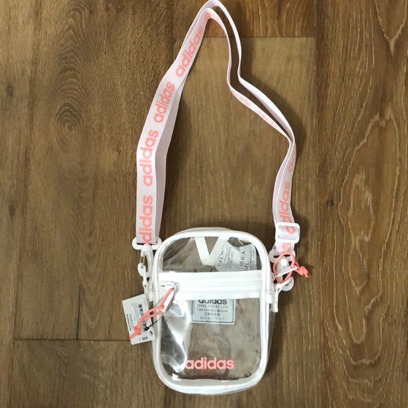 clear adidas crossbody